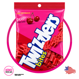 TWIZZLERS BITES CHERRY GUMMY 141G