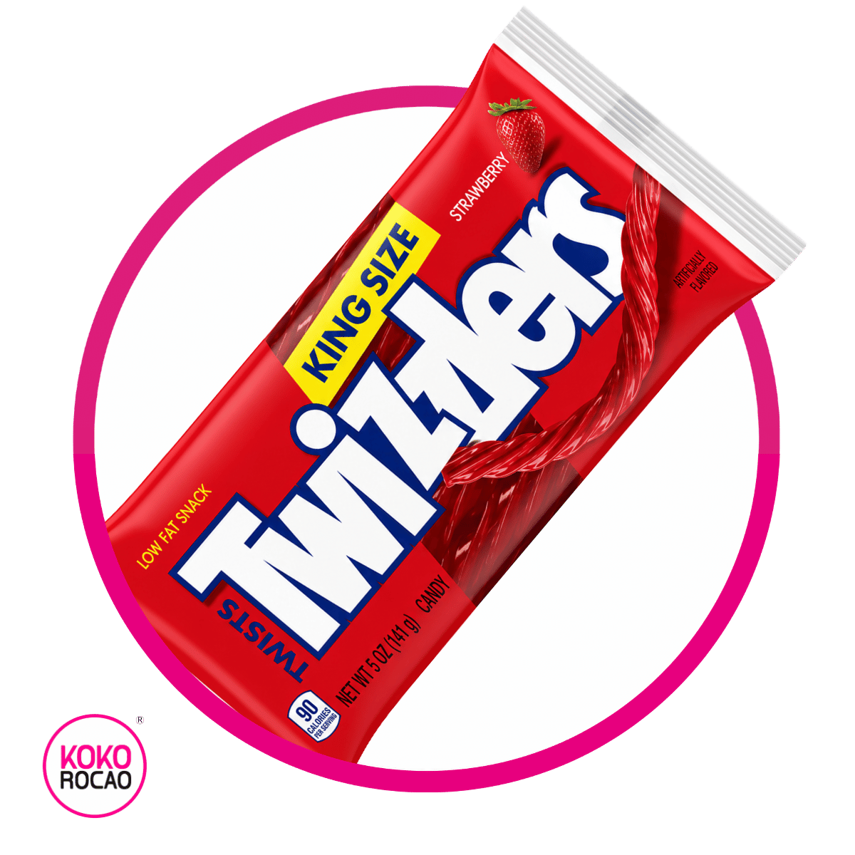 Twizzlers Strawberry Bolsa 141 g