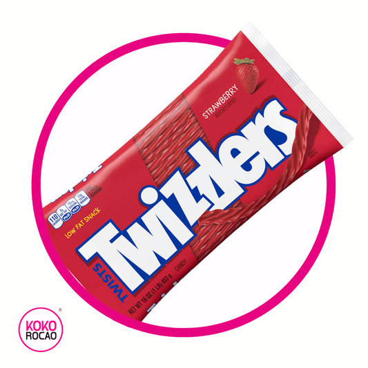 Twizzlers Strawberry Bolsa 453 g