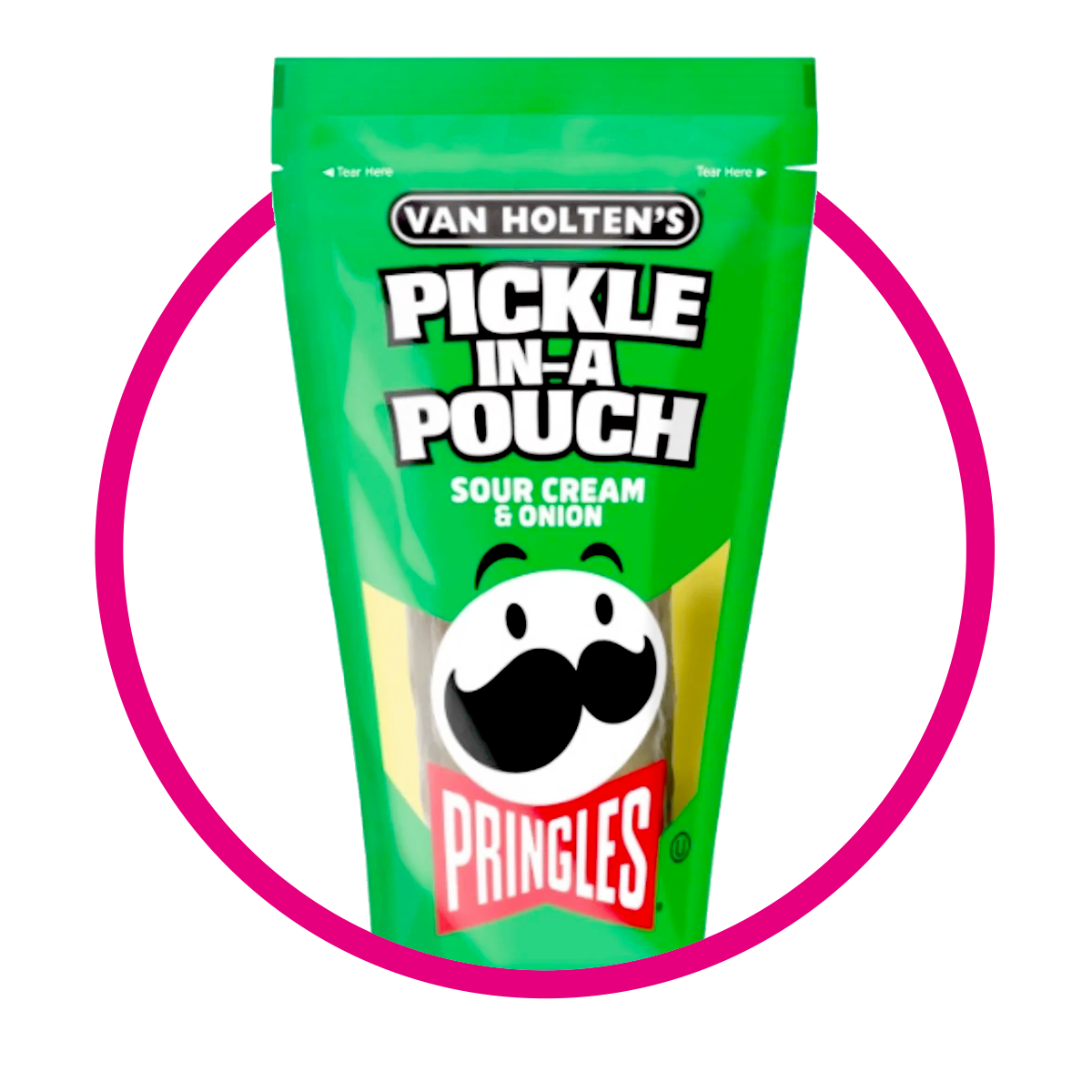 Bolsa de Van Holtens Pringles Pickle Presereves