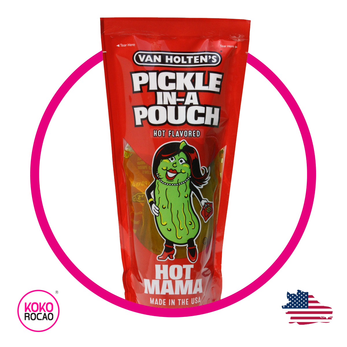 Bolsa de Van Holtens Hot Mama Preserves