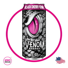 VENOM ENERGY BLACK CHERRY KIWI ENERGETIC LATA 473ML