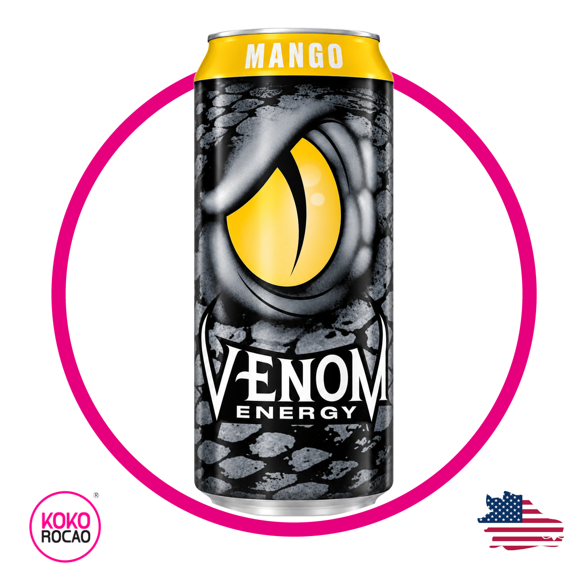 VENOM ENERGY MANGO ENERGETIC LATA 473ML