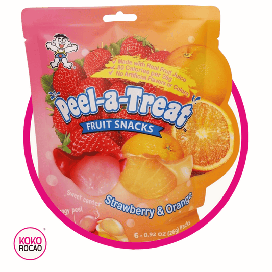 Want-Want Peel-A-Treat Fresa y Naranja 156 g