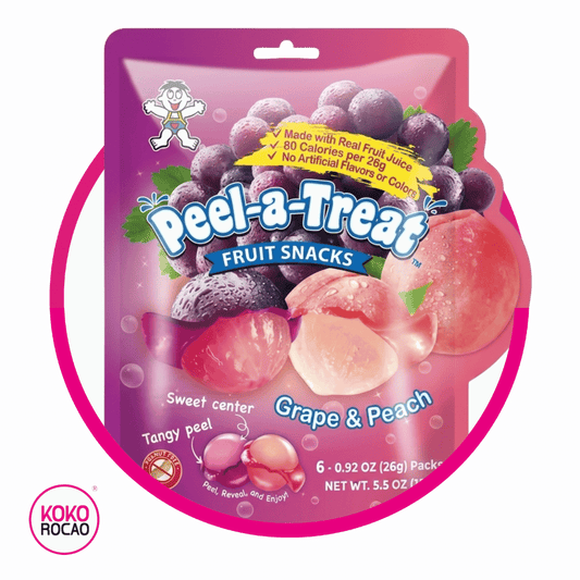 Want-Want Peel-A-Treat Uva y Durazno 156 g