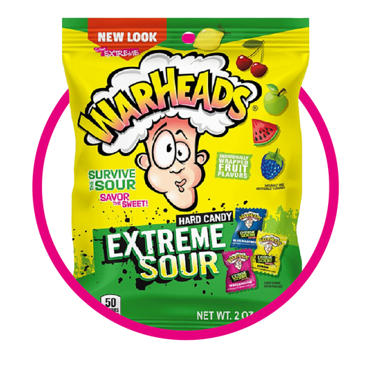 Bolsa de Warheads Battle Of The Flavors 70 g