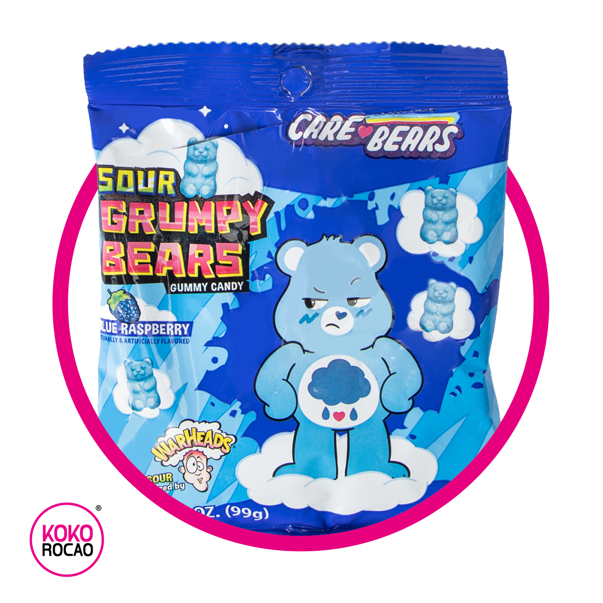 Bolsa de Warheads Care Bears 99 g