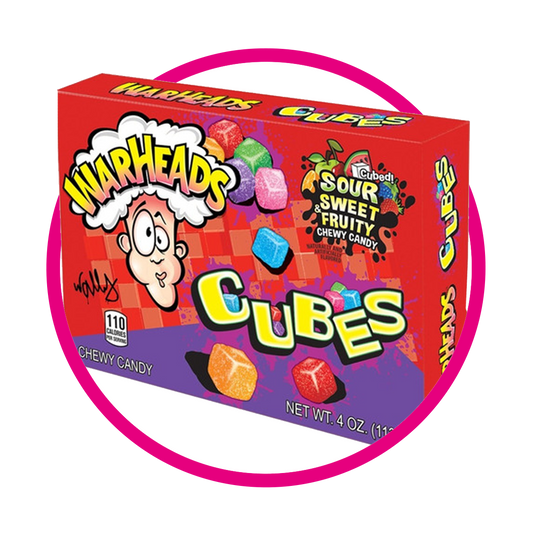 Caja de Warheads Cubes 113 g