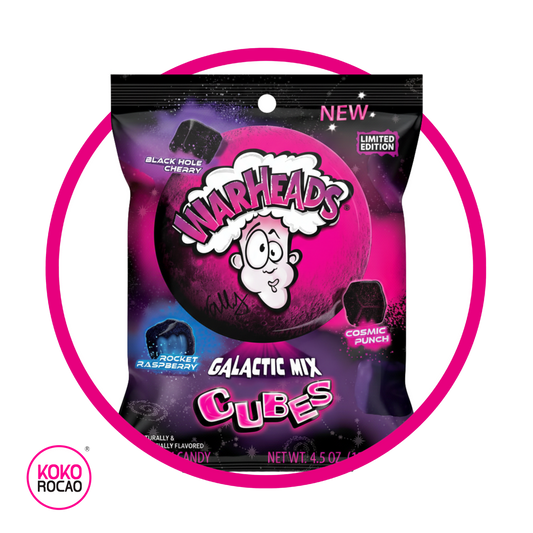 Bolsa de Warheads Galactic Mix Cubes 127 g