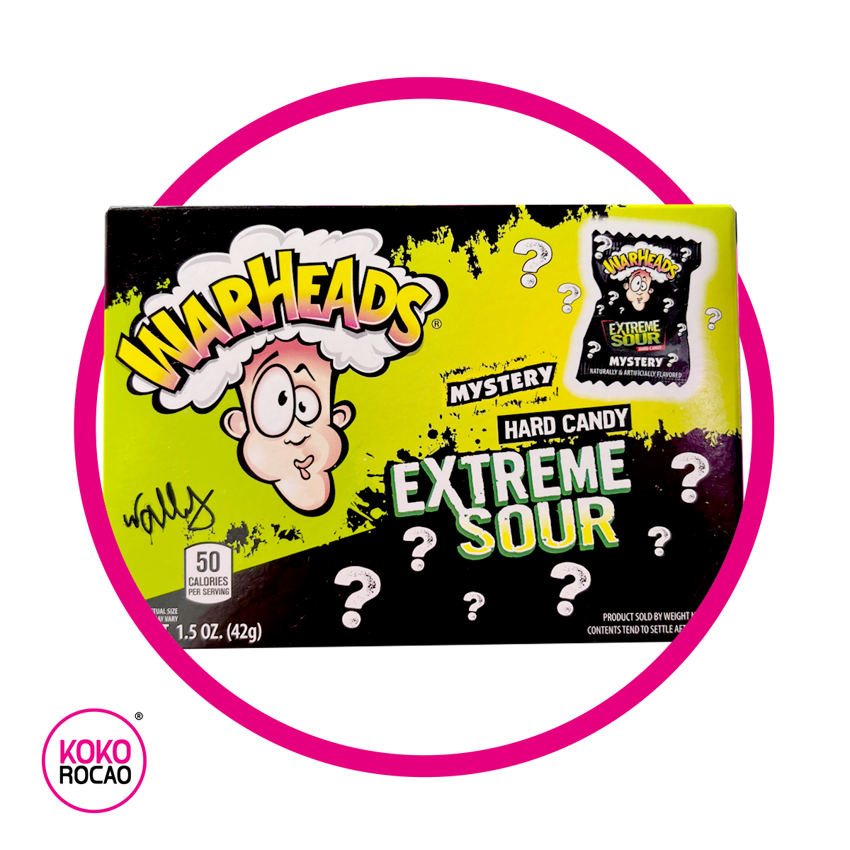 Caja de Warheads Mystery 42 g