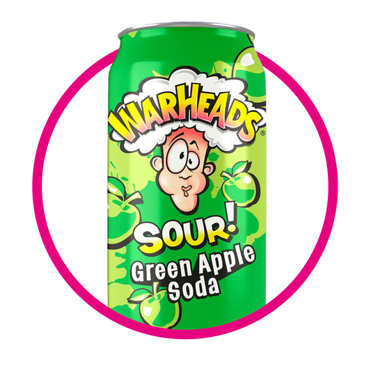 Warheads Sour Green Apple 355 ml