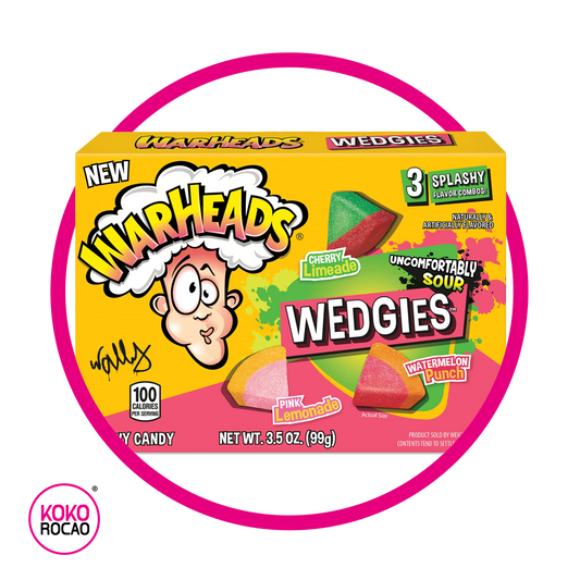 Caja de Warheads Wedgies 3 Splashy 99 g