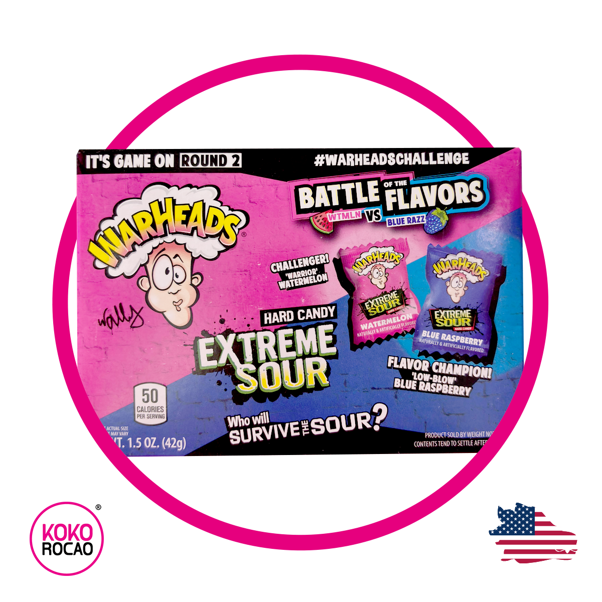 Caja de Warheads Battle Flavors 42 g