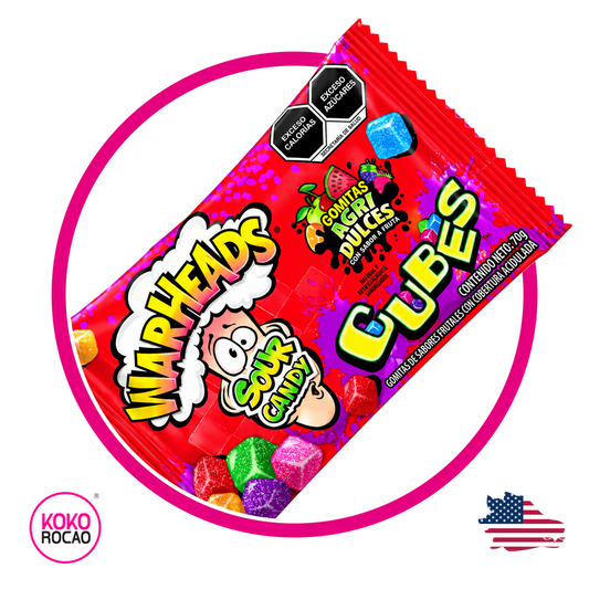 Bolsa de Warheads Cubes 70 g