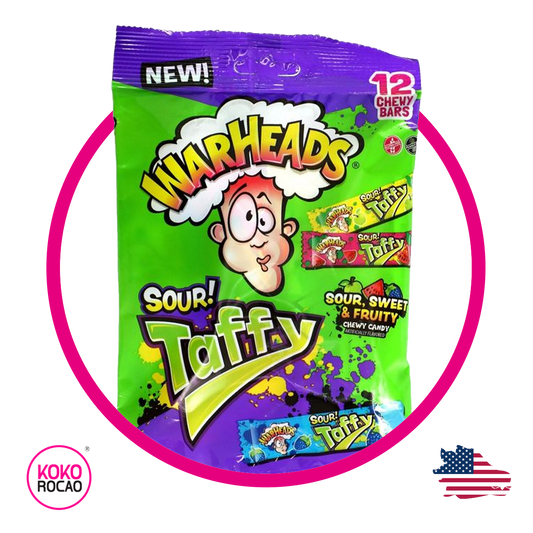 Warheads Sour Taffy 102 g