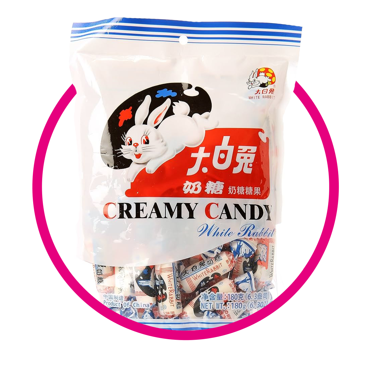 Bolsa de White Rabbit Creamy 114 g