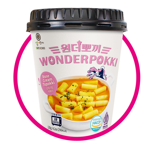 Wonderpokki Rose Cream Topokki 120 g