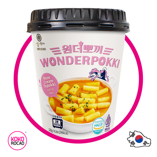 Wonderpokki Rose Cream Topokki 120 g