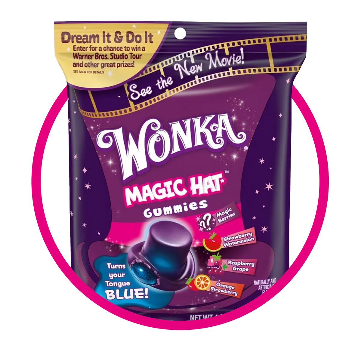 Bolsa de Wonka Magic Hat 113 g