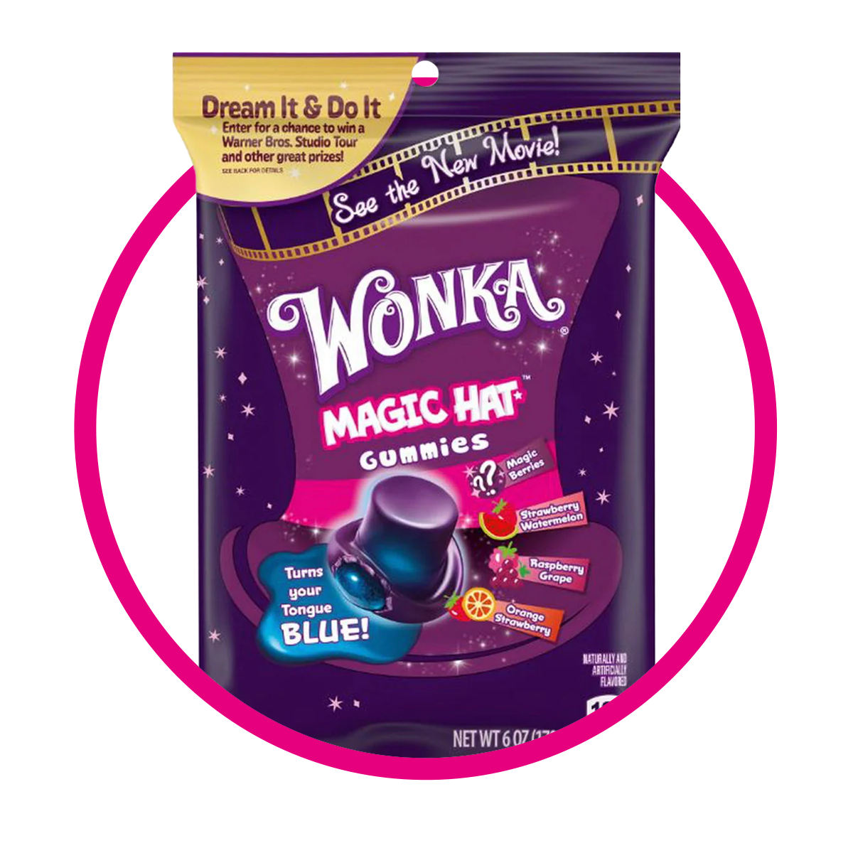 Bolsa de Wonka Magic Hat 170 g