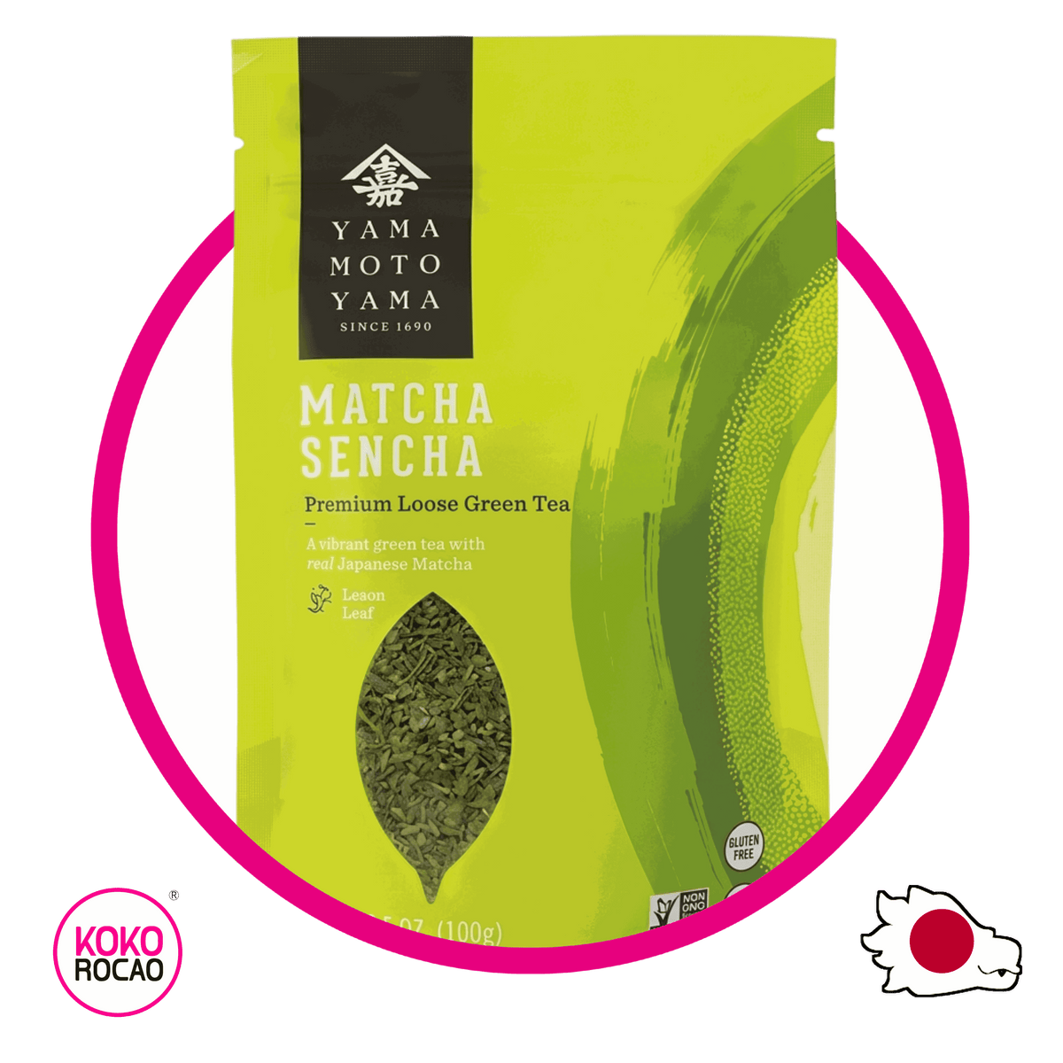 Bolsa de Yama Moto Matcha Powder 100 g