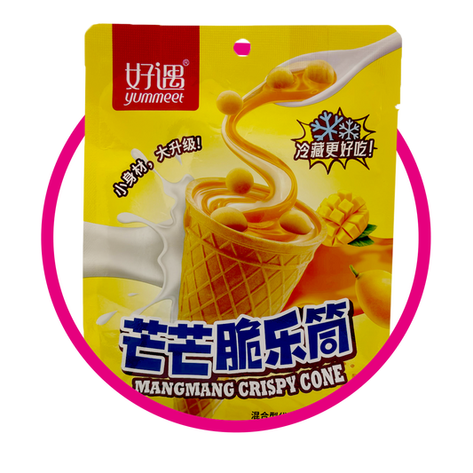 Bolsa de Yummeet Crispy Cone Mango 64 g