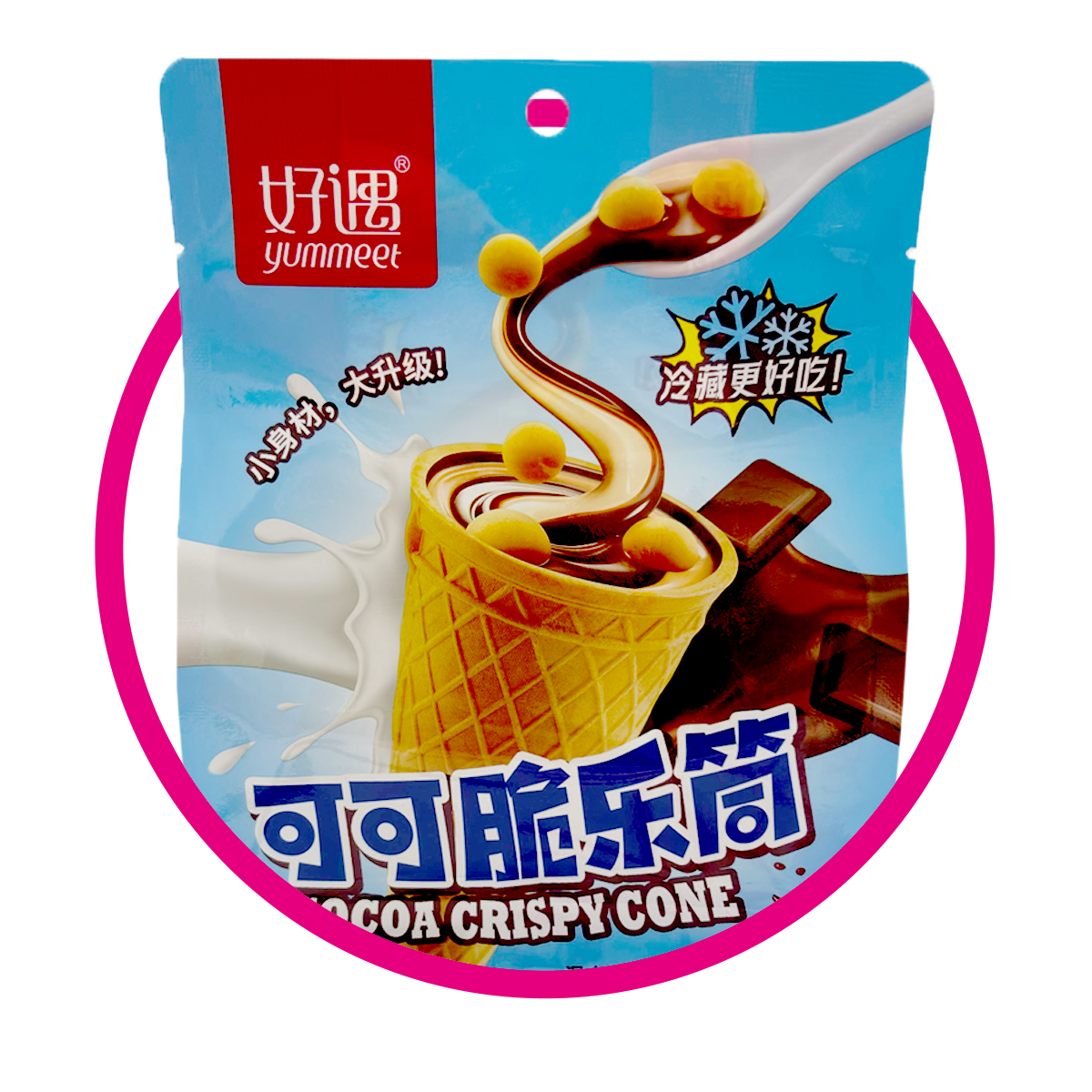 Bolsa de Yummeet Cryspy Cone 64 g