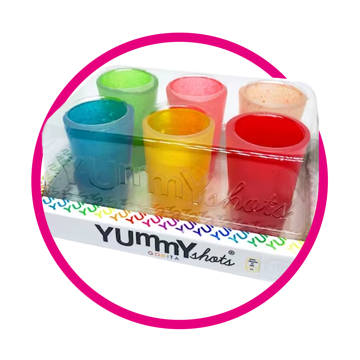 Caja de Yummy Shots 192 g