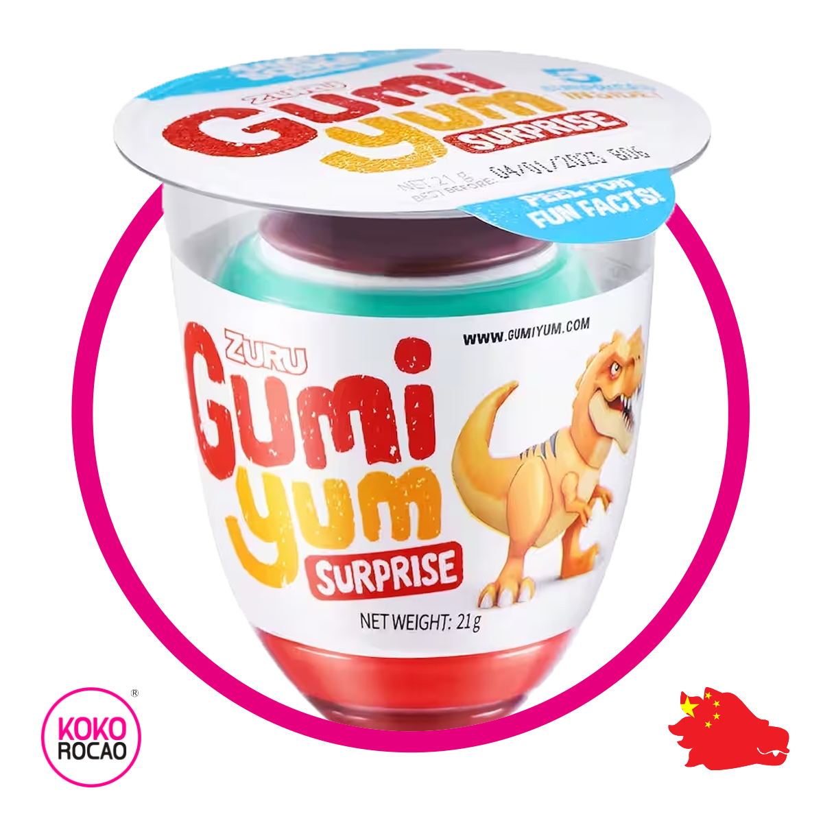Zuru Gumi Yum Surprise Mmini City 21 g