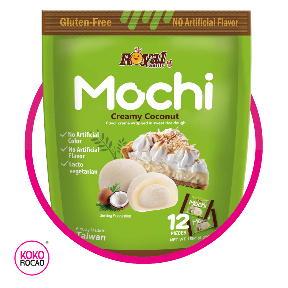 Bolsa de Royal Mochi Ceamy Coconut Cupcake 180 g