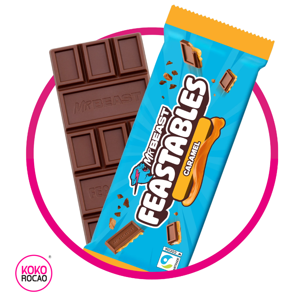 Feastables Mr Beast Caramel Barra 60 g