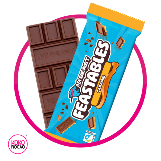 Feastables Mr Beast Caramel Barra 60 g