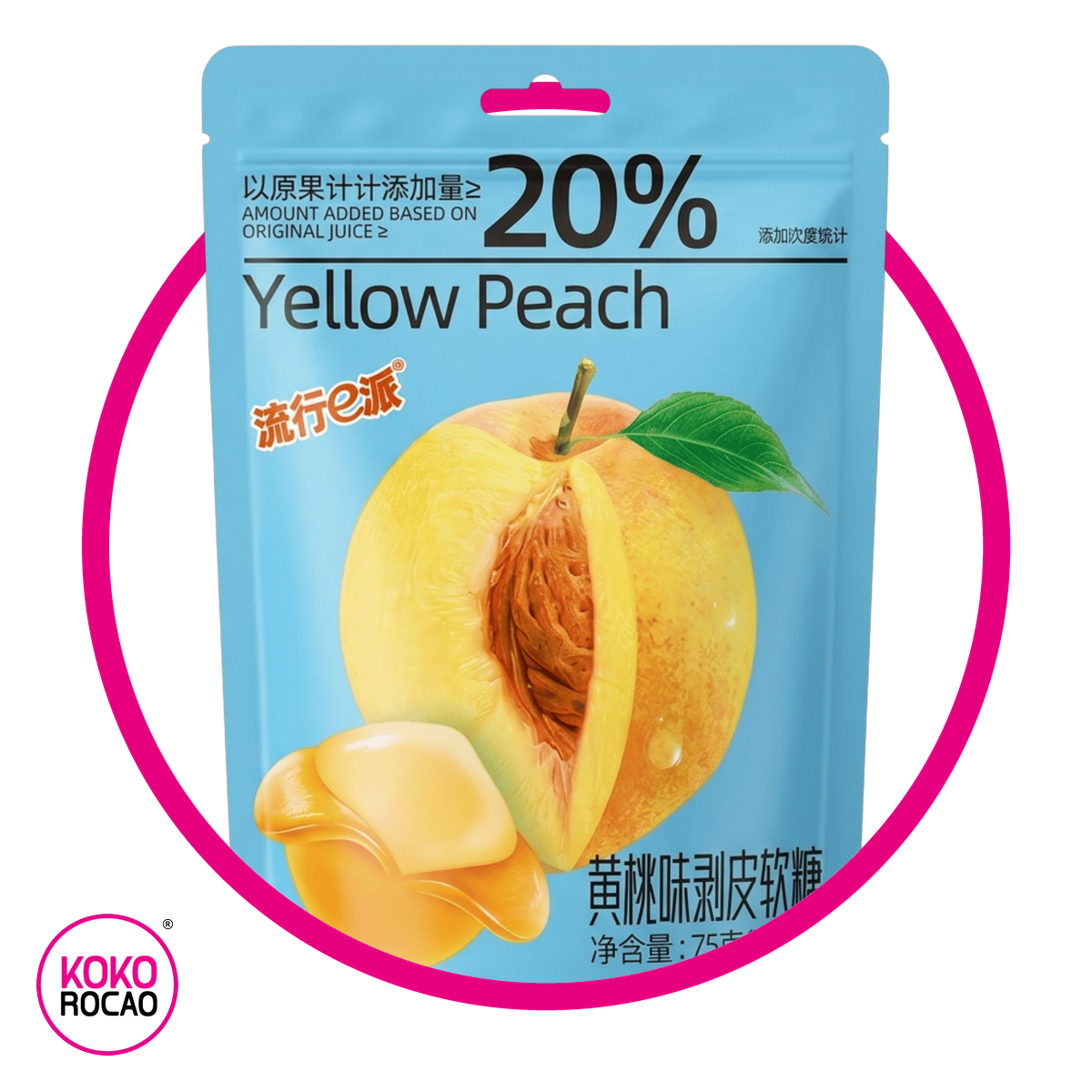 Bolsa de Epie Yellow Peach 75 g