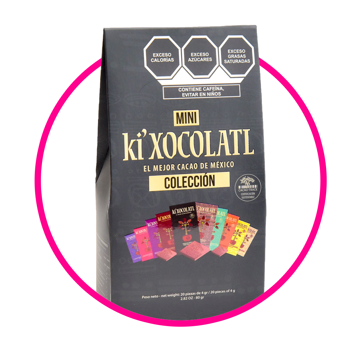 Kixocolatl Mini Collection 80 g